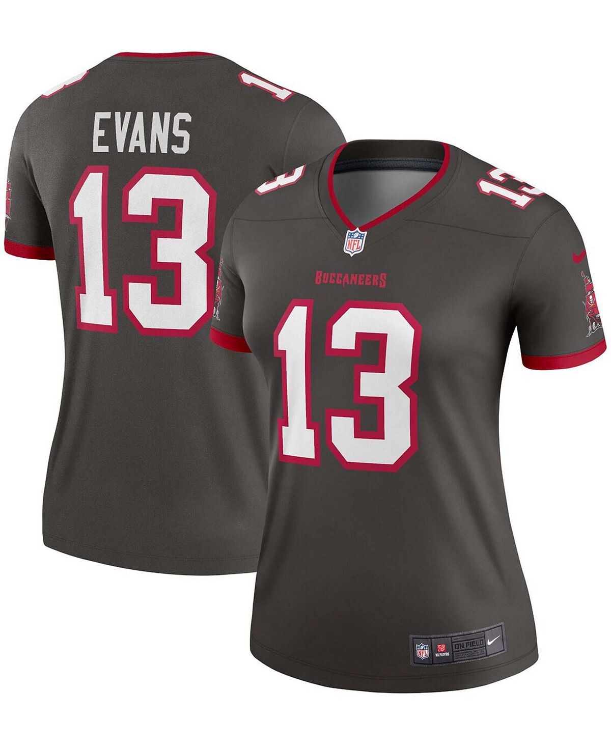 

Женская майка Mike Evans Pewter Tampa Bay Buccaneers Alternate Legend Nike