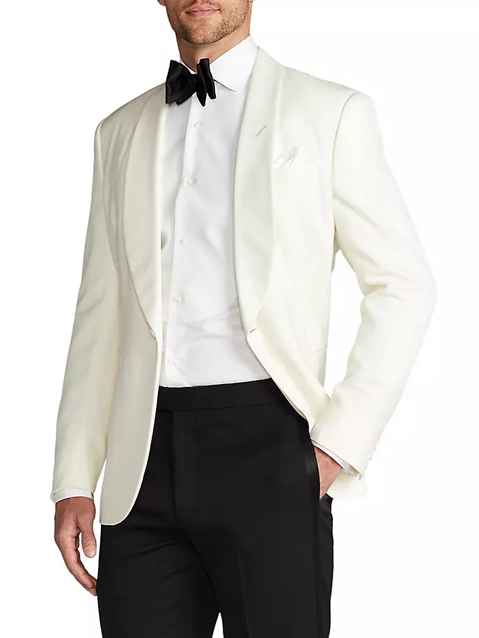 

Куртка Грегори Баратеи Ralph Lauren Purple Label, цвет cream