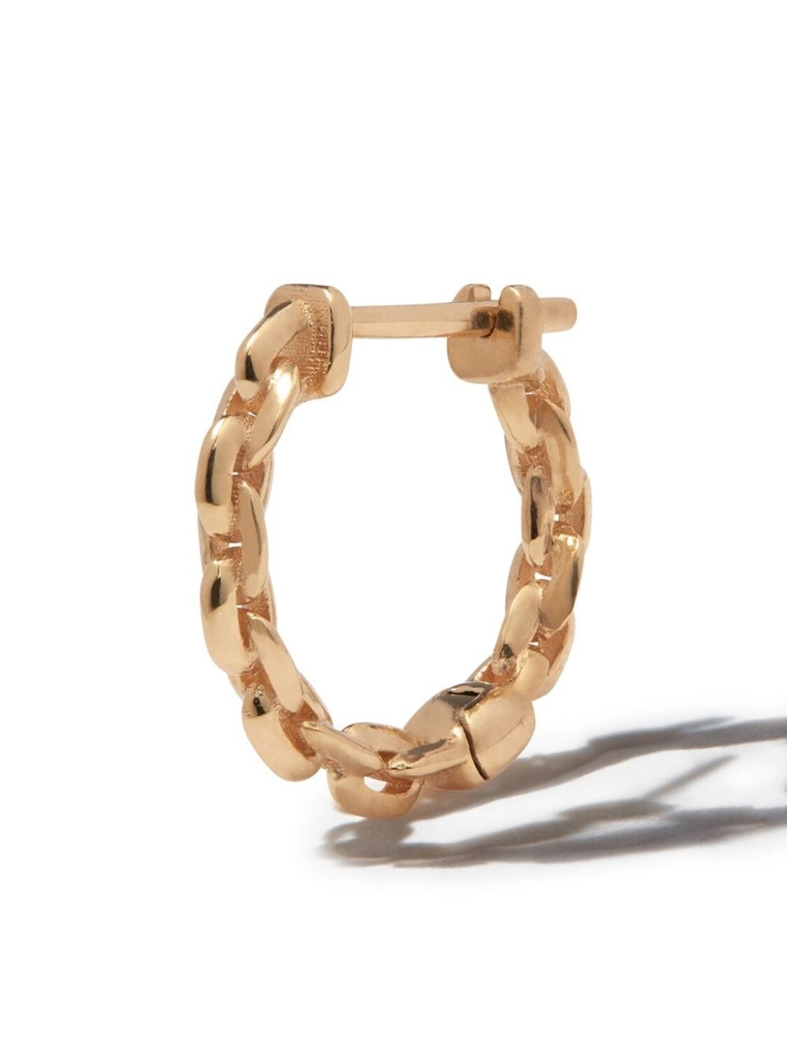 

Серьга-хагги Mini Chain из желтого золота Lizzie Mandler Fine Jewelry, золотой