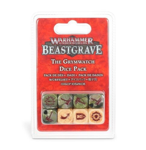 

Игровые кубики Warhammer Underworlds: The Grymwatch Dice Pack Games Workshop