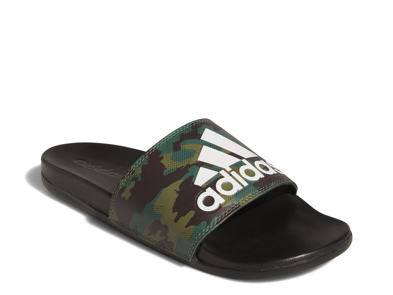 

Сандалии мужские Adidas Adilette Comfort с круглым носком, черный