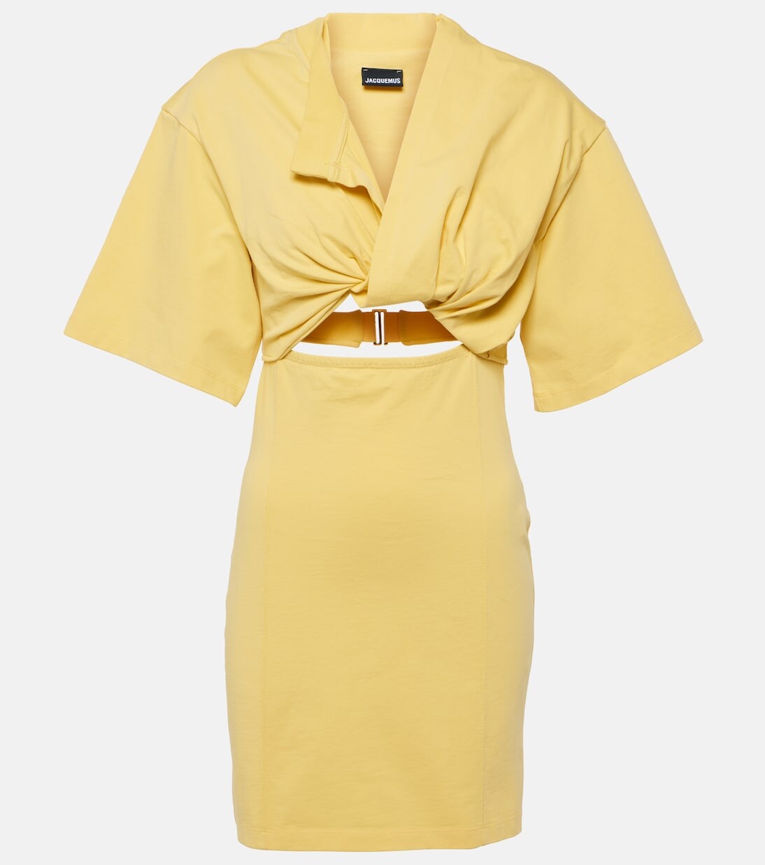 

Футболка La Robe Мини-платье Bahia из хлопка Jacquemus, бежевый