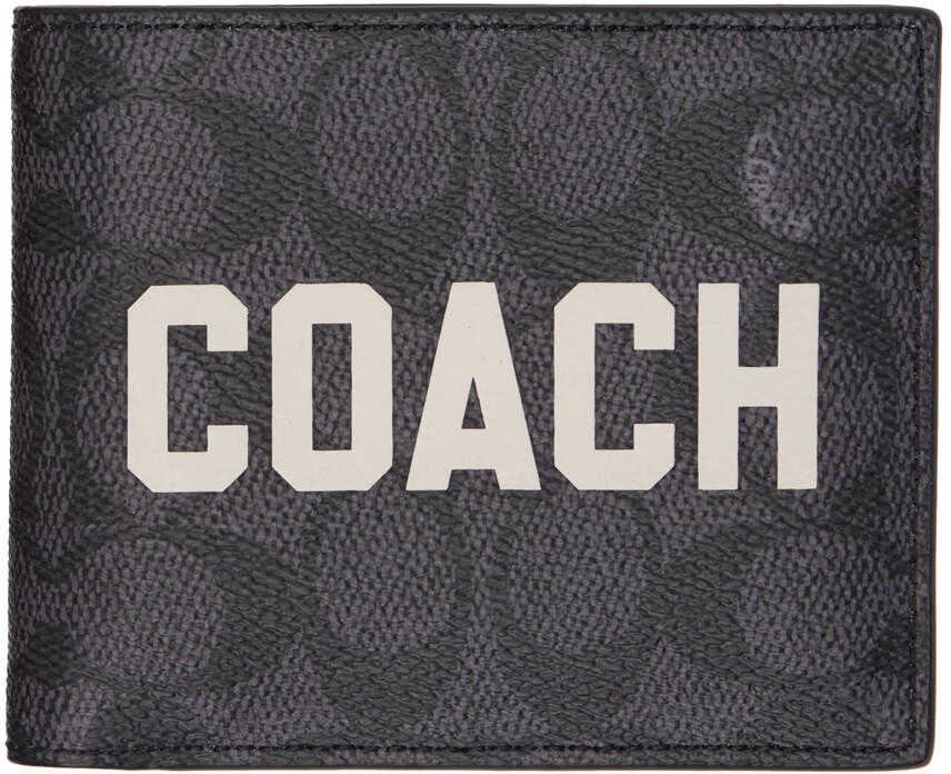 

Серый кошелек 3-в-1 Coach 1941