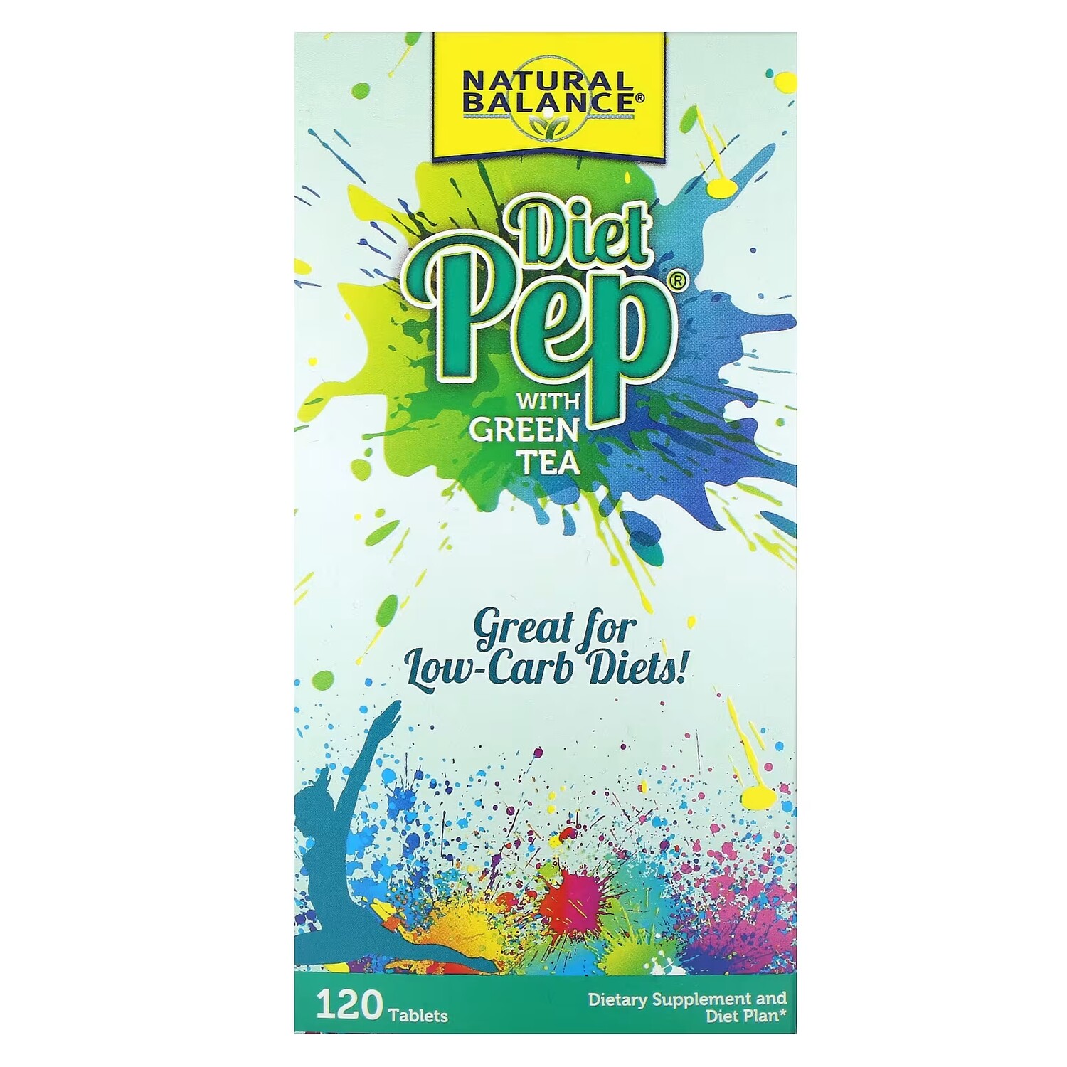 

Пищевая добавка Natural Balance Diet Pep с зеленым чаем, 120 таблеток