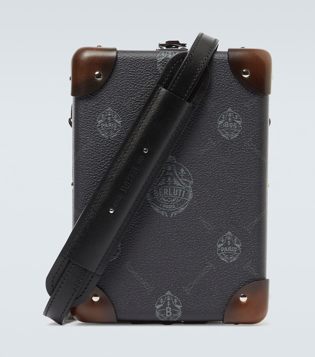 

Мини-сумка Globe-Trotter Messenger Berluti, серый