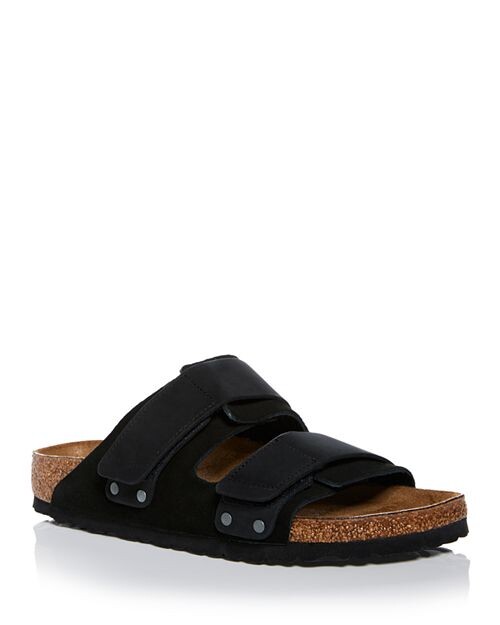 

Женские шлепанцы Uji с двойным ремешком Birkenstock, цвет Black