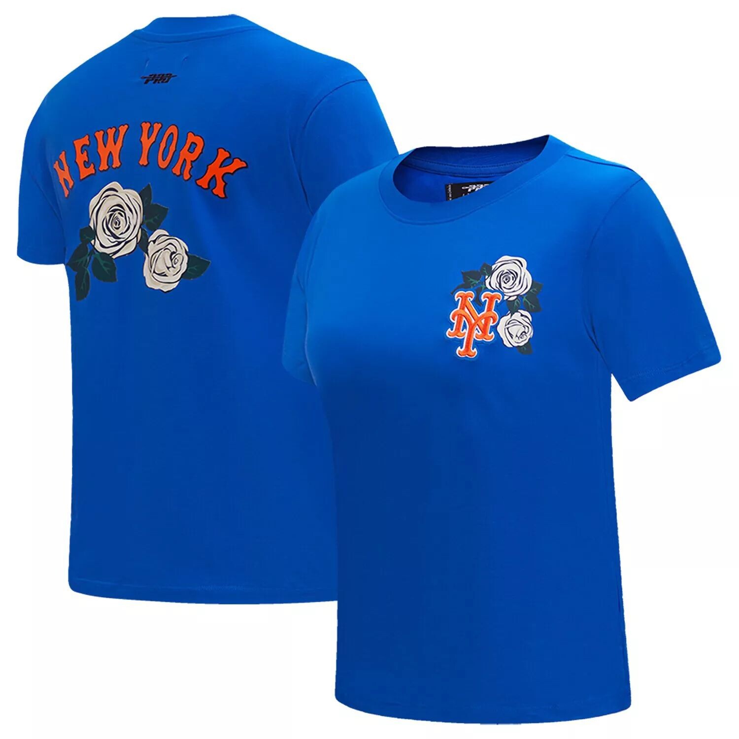 

Женская футболка Pro Standard Royal New York Mets Roses