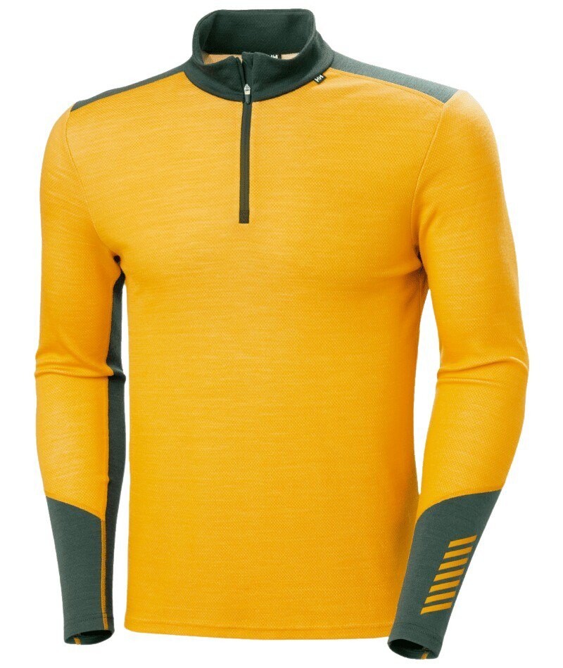 

Толстовка Helly Hansen Lifa Merino MidWeight Half Zip, желтый