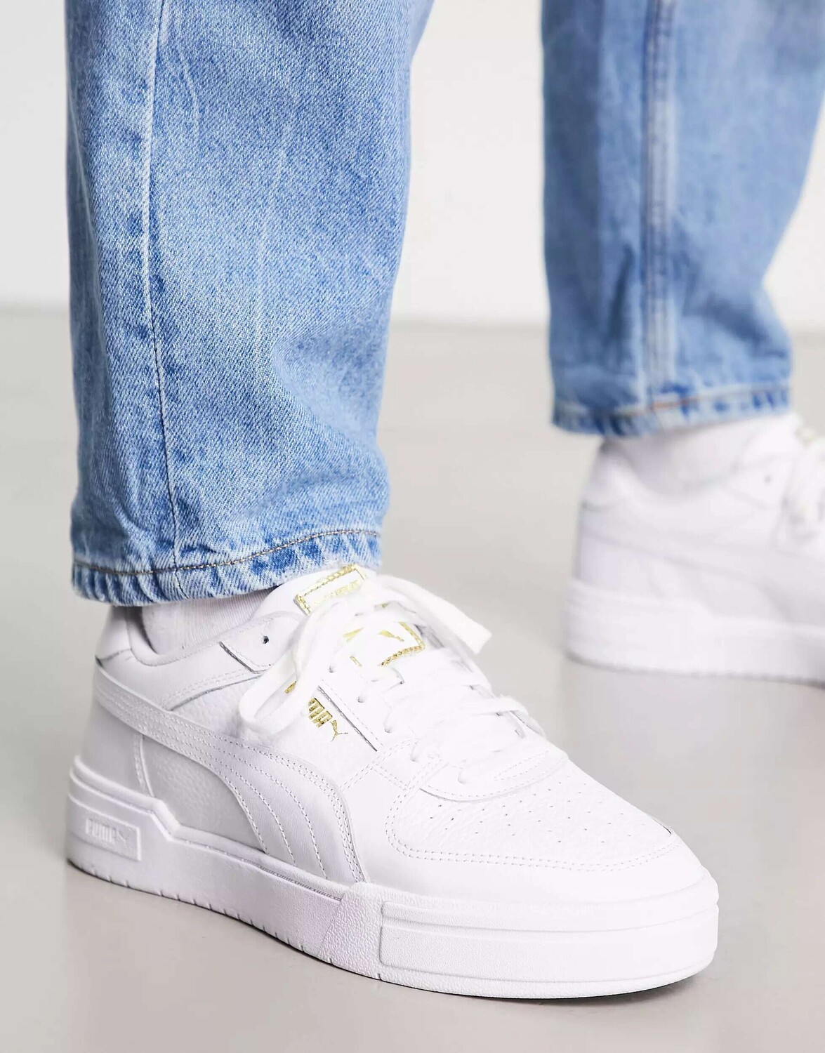 

Белые классические кроссовки Puma CA Pro Pro