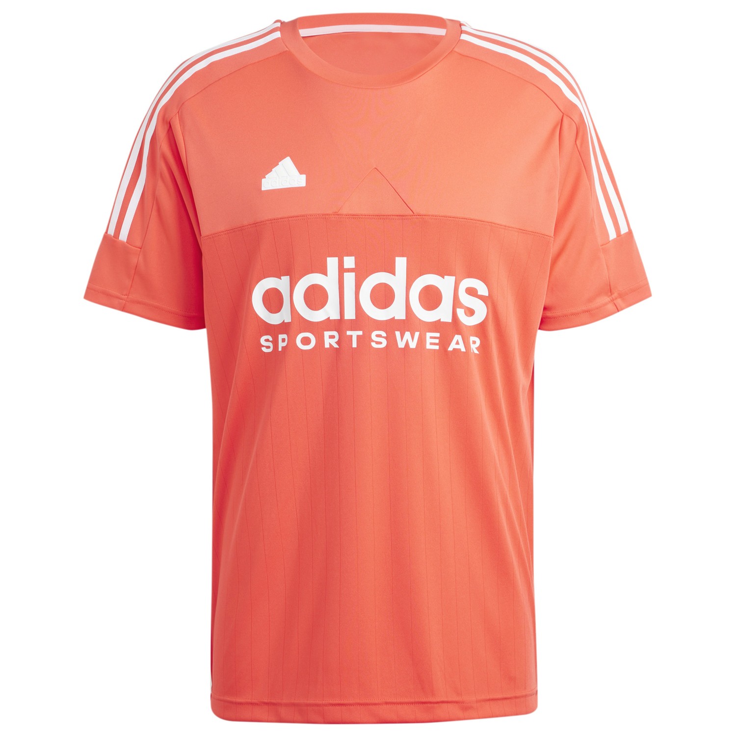 Функциональная рубашка Adidas Tiro Tee Q1, цвет Bright Red/White