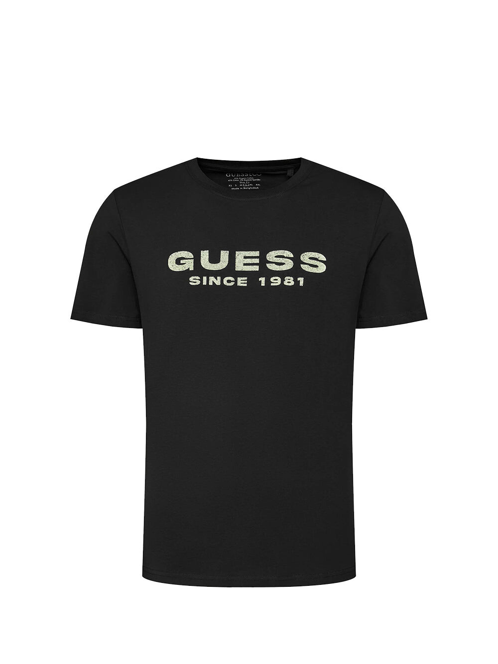 

Черная мужская футболка Guess