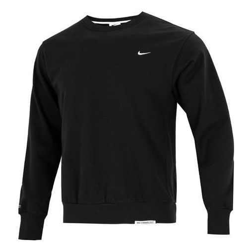 Толстовка Nike M Nk Df Std Issue Crew 'Black', черный футболка nike dn4257 100 m nk df superset ss energy nfs черный l