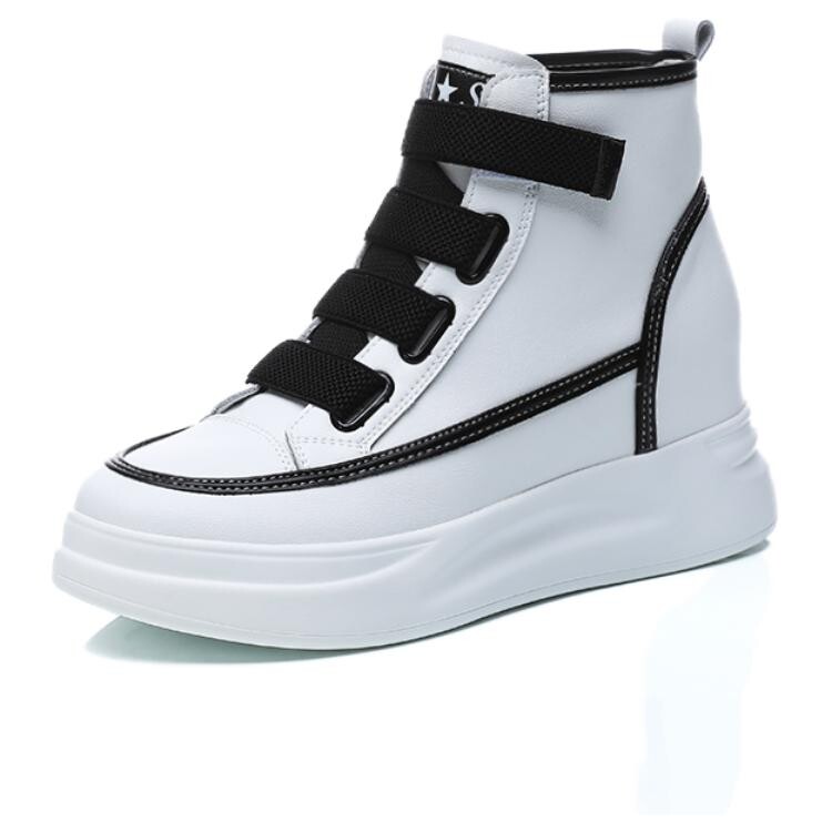 

Туфли женские повседневные Women's Casual Shoes Women's Pooq, цвет White and black single