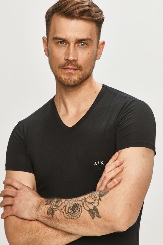 

Футболка (2 шт.) Armani Exchange, черный