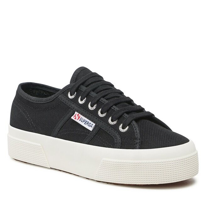 

Кроссовки Superga Platform, черный