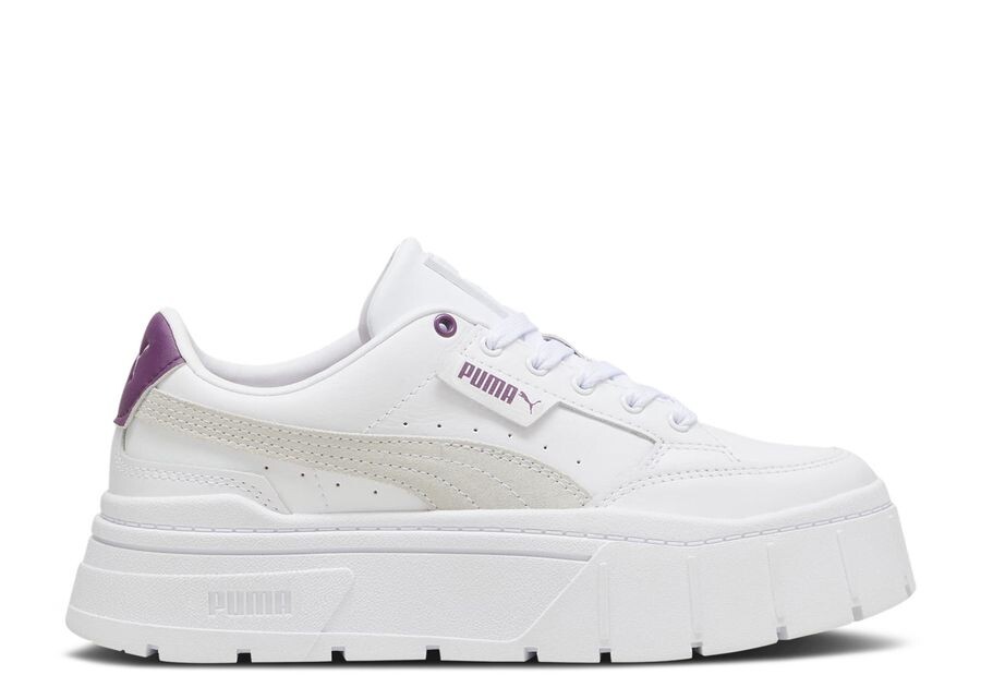 

Кроссовки Puma Wmns Mayze Stack, цвет White Crushed Berry