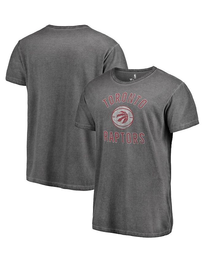 

Мужская черная футболка Toronto Raptors Icon Shadow Washed Fanatics, черный