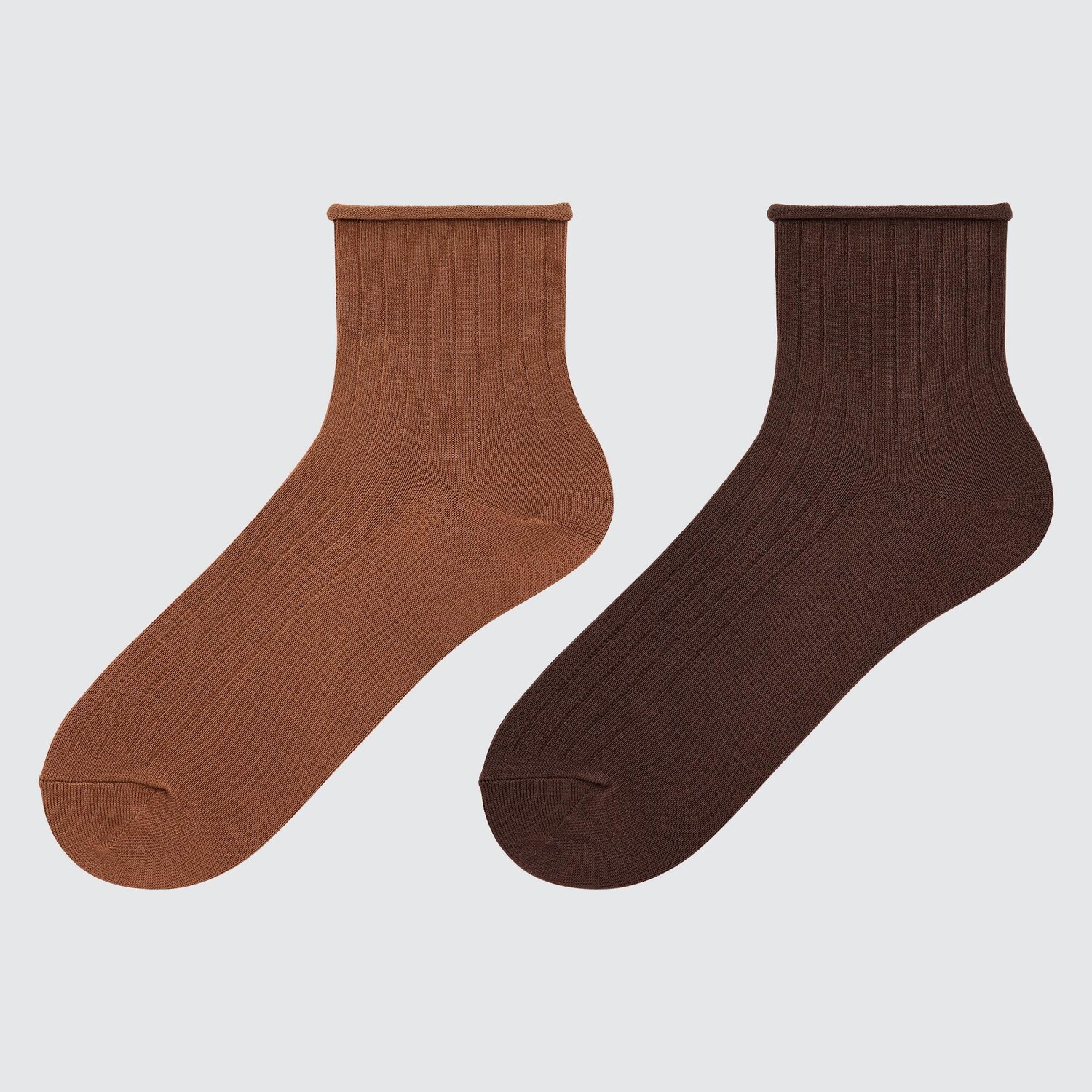 

Носки HEATTECH (две пары) Uniqlo, коричневый