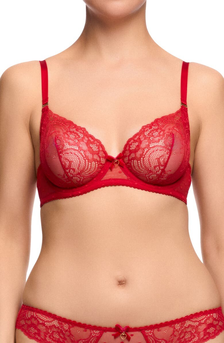 

Бюстгальтер балконет на косточках Fiamma DITA VON TEESE