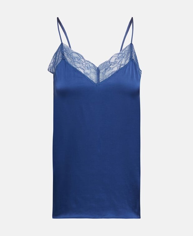 

Топ на тонких бретельках Scotch & Soda, синий