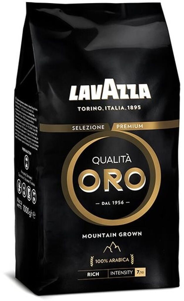 

Lavazza Qualità Oro Mountain Grown 1кг, кофе 1 кг, средней обжарки, пакетик