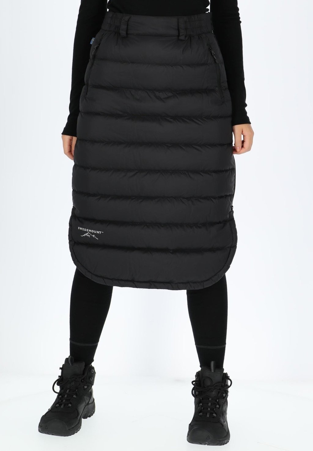 Спортивная юбка ÖSTERSUND Swedemount, цвет black carbon black цена и фото