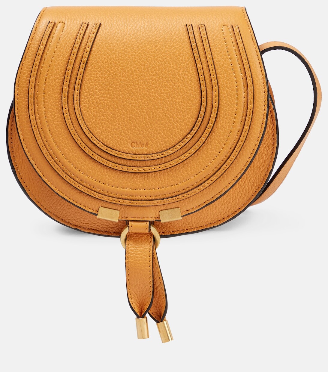 

Маленькая кожаная сумка через плечо Marcie Chloé, оранжевый