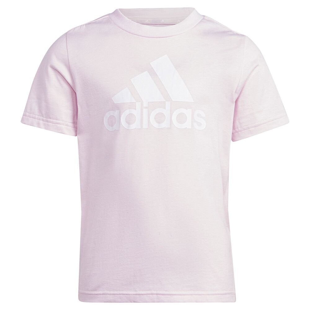 

Футболка с коротким рукавом adidas Big Logo Cotton, розовый