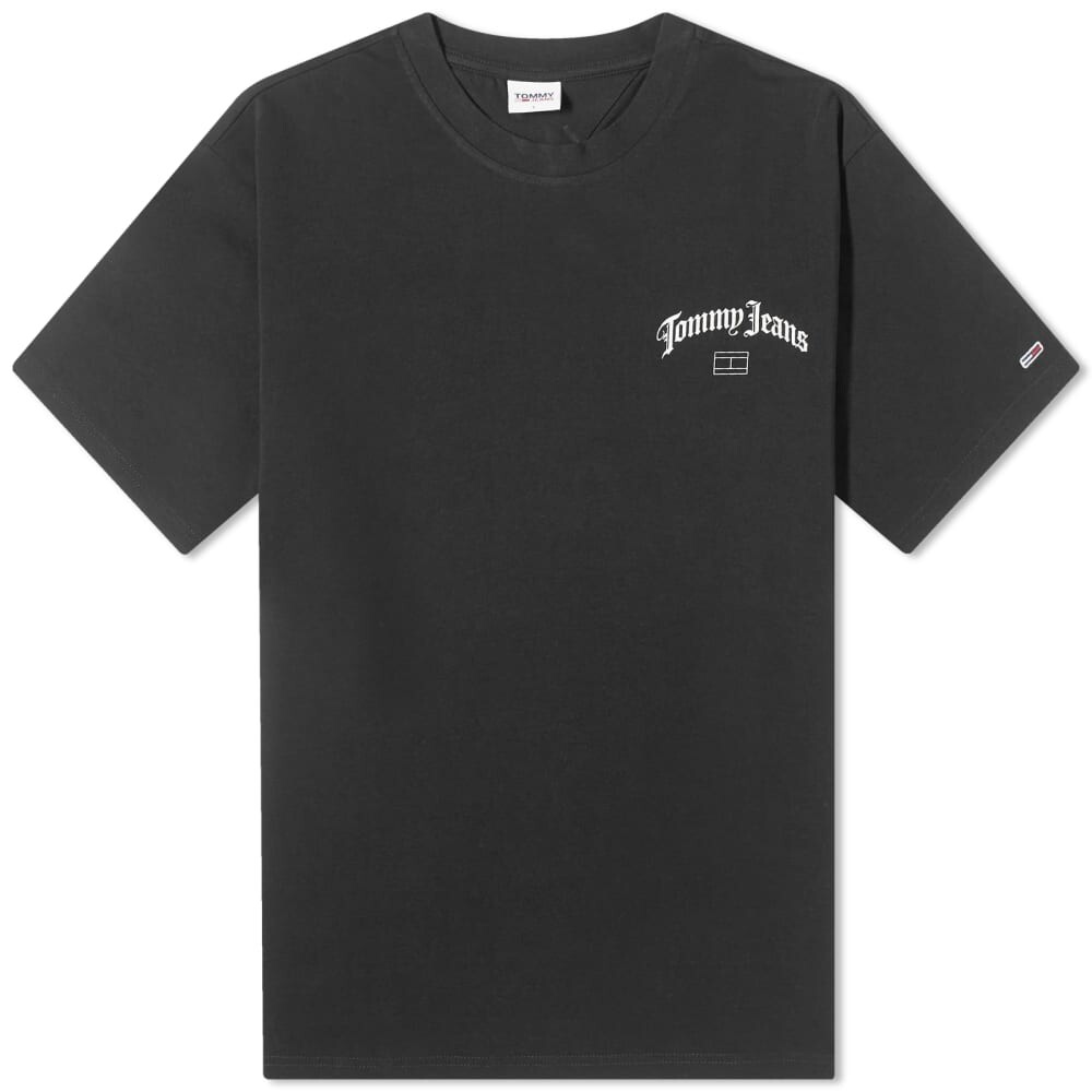 

Футболка с логотипом Tommy Jeans Arch, черный