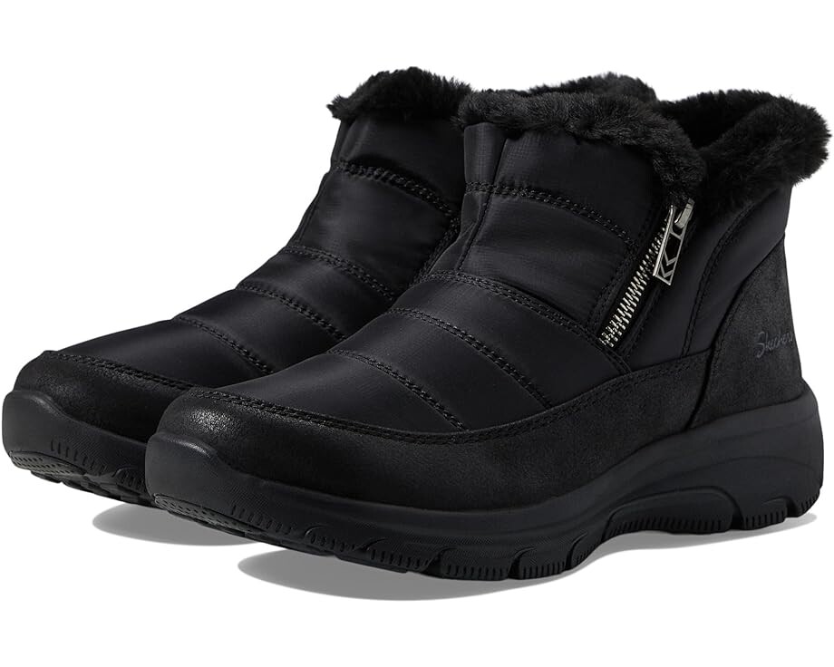 Ботинки SKECHERS Easy Going - Frosty Charm, цвет Black/Black