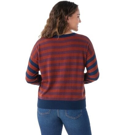 

Свитер Edgewood Boyfriend Crew женский Smartwool, цвет Pecan Brown Heather