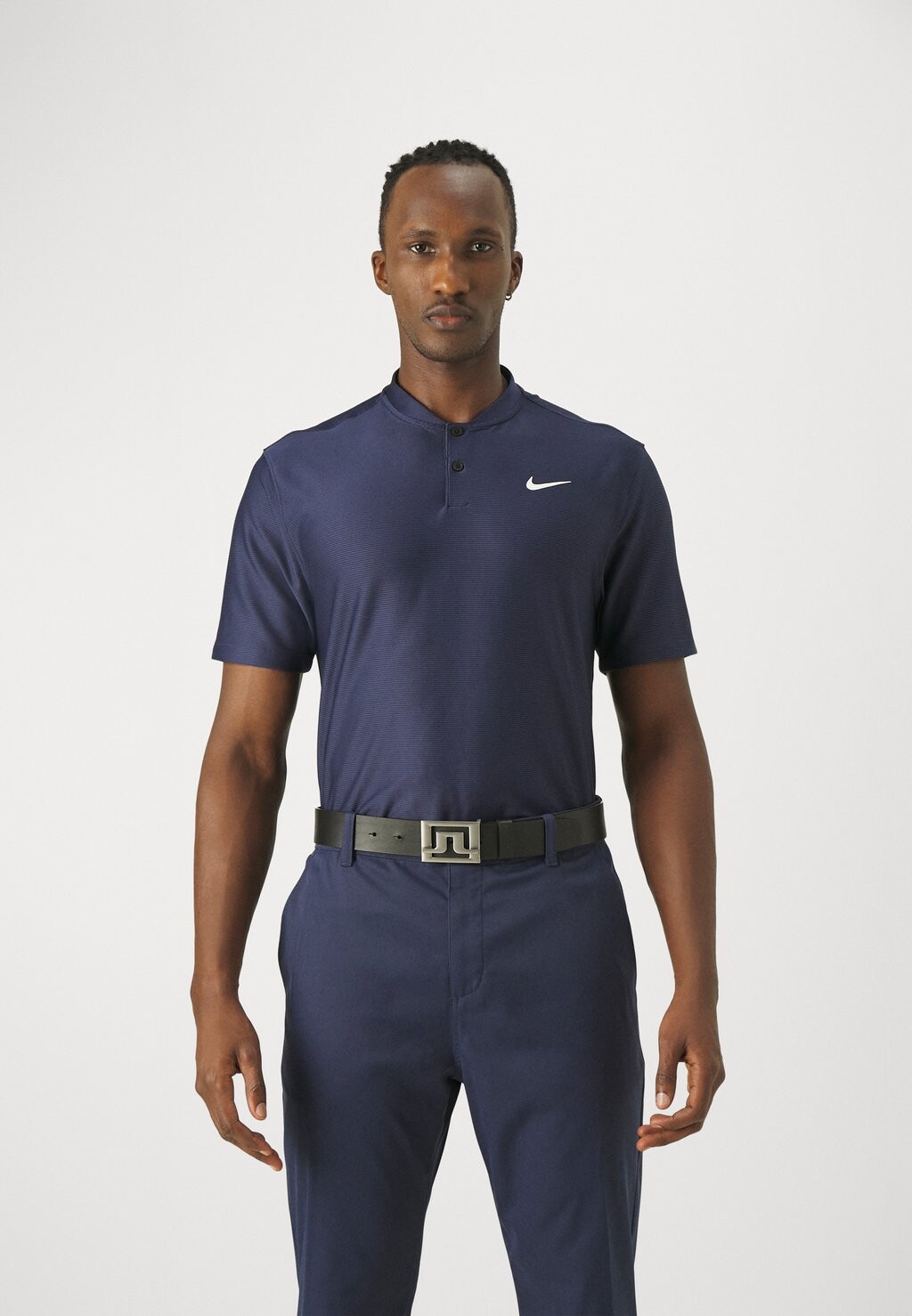 

Поло Tour Texture Nike, цвет midnight navy/white