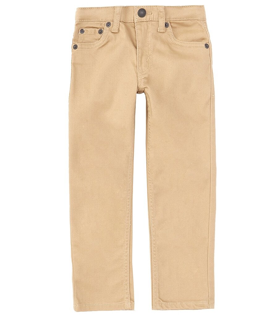 

Джинсы с зауженным кроем Levi's Little Boys 2T-7X 502 Regular, бежевый