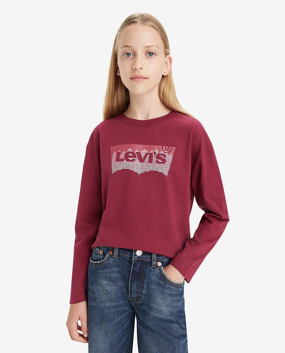 

Футболка с коротким рукавом для девочки Levi's, красный