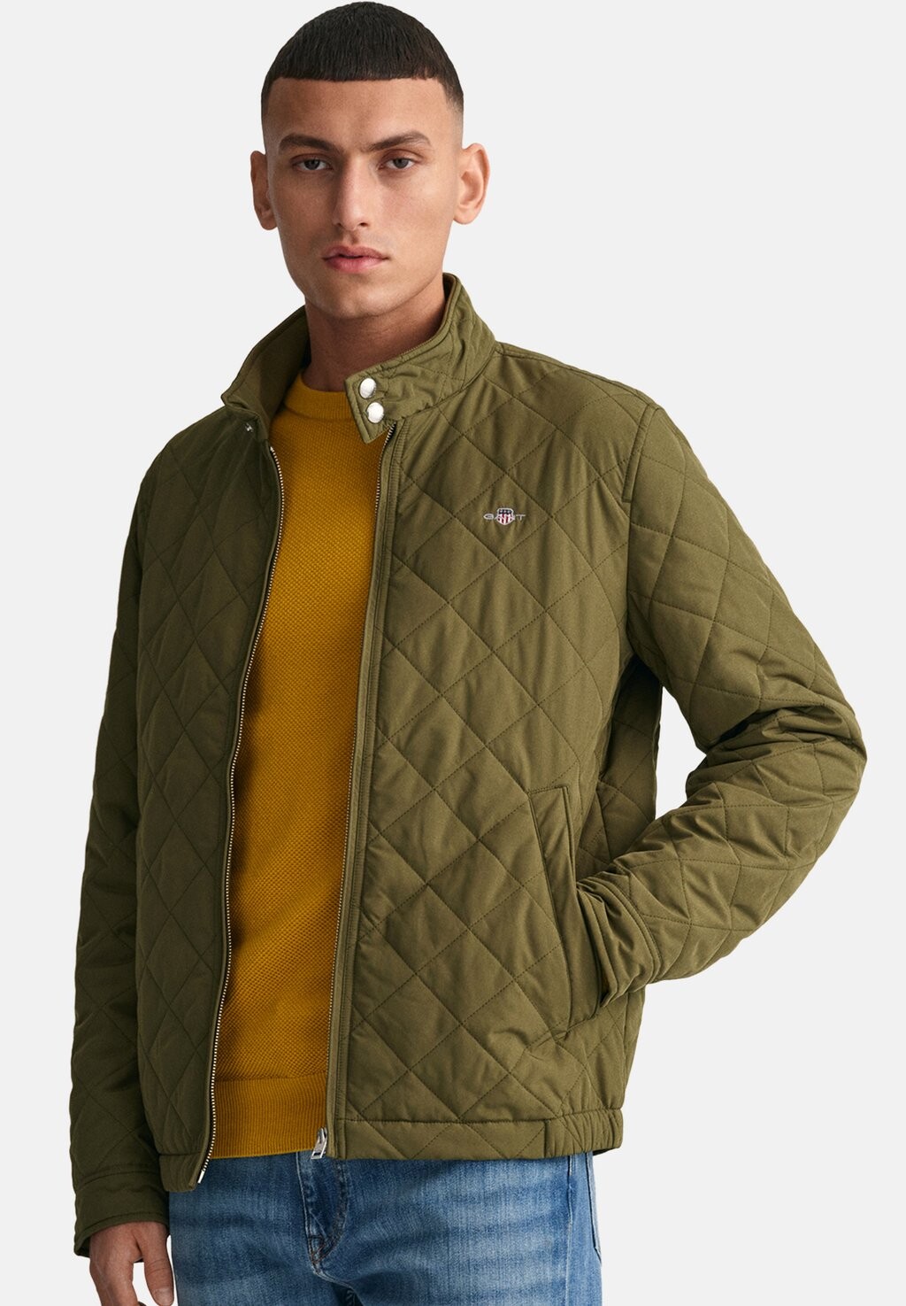 

Демисезонная куртка GANT, оливковый