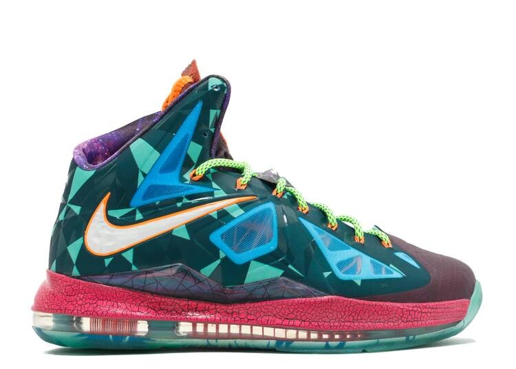 Кроссовки Nike LEBRON 10 PREMIUM 'WHAT THE MVP',