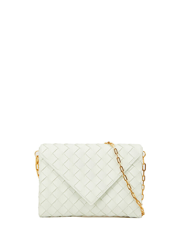 

Оригами зеленая женская кожаная сумка Bottega Veneta