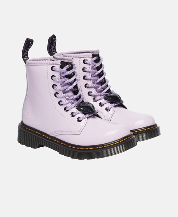 

Ботинки на шнуровке Dr. Martens, сирень