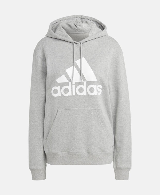 

Толстовка с капюшоном adidas, средне-серый