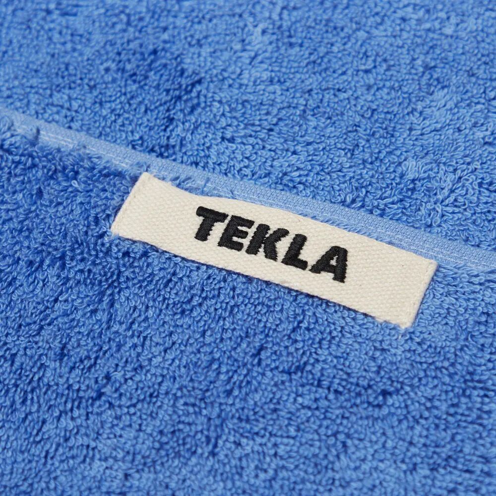 Tekla Fabrics Органическое махровое полотенце для рук, синий tekla fabrics органическое махровое полотенце для рук белый