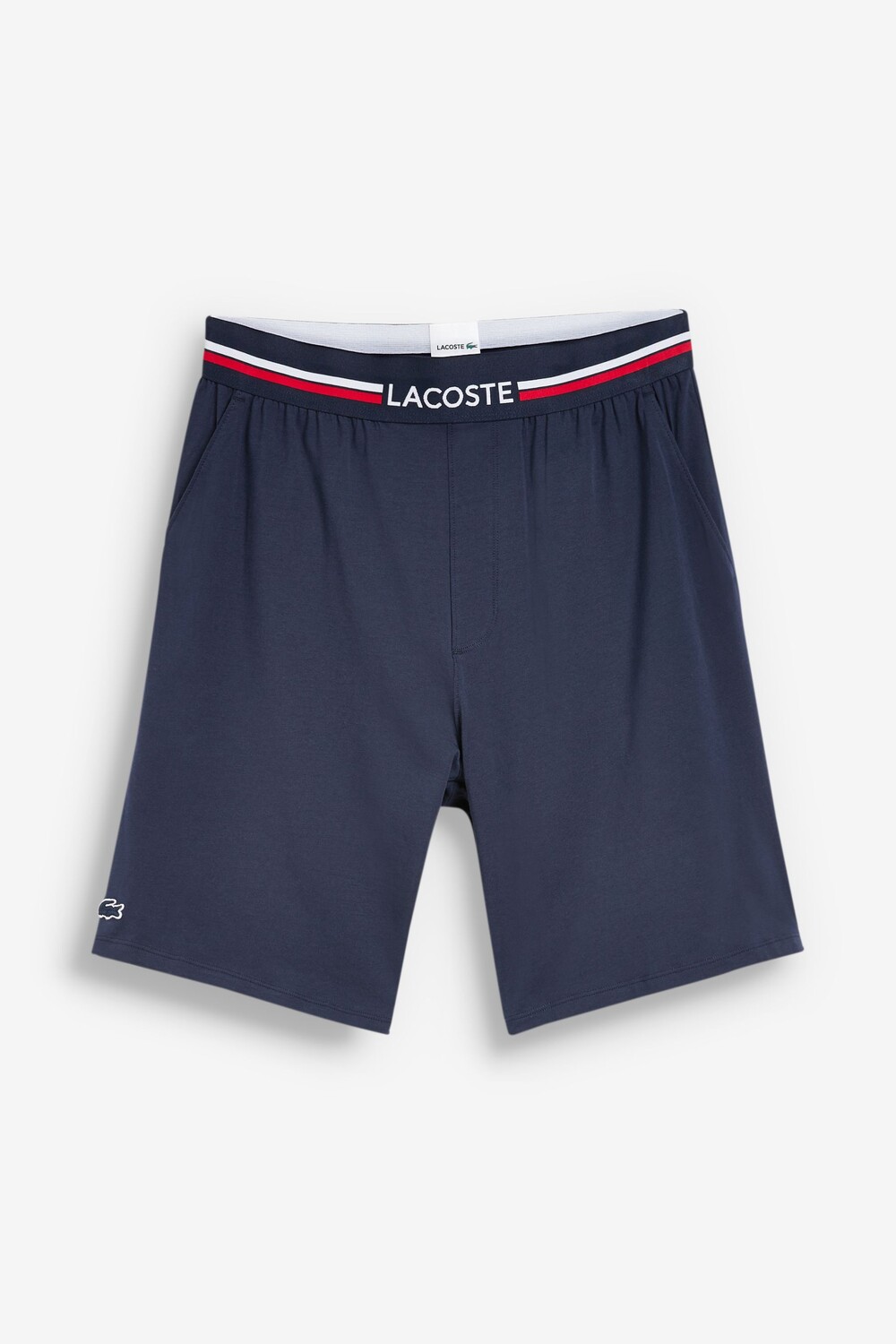 

Темно-синие шорты для домашней одежды Lacoste, синий
