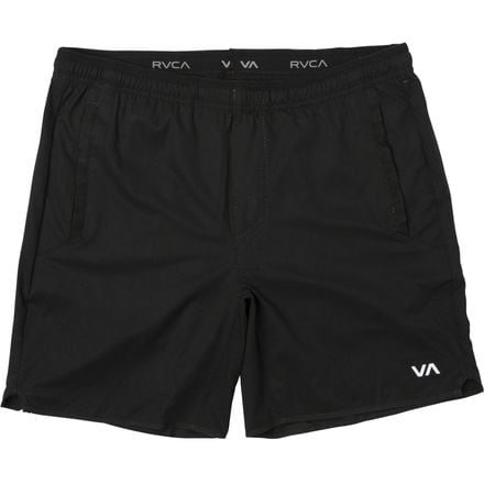 Шорты стрейч Yogger мужские RVCA, черный мужские эластичные шорты для йоги rvca черный