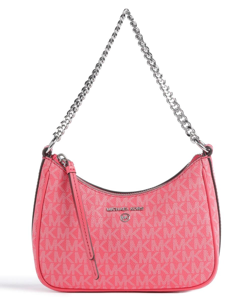 

Холщовая сумка-ведро с подвесками Jet Set Michael Kors, розовый