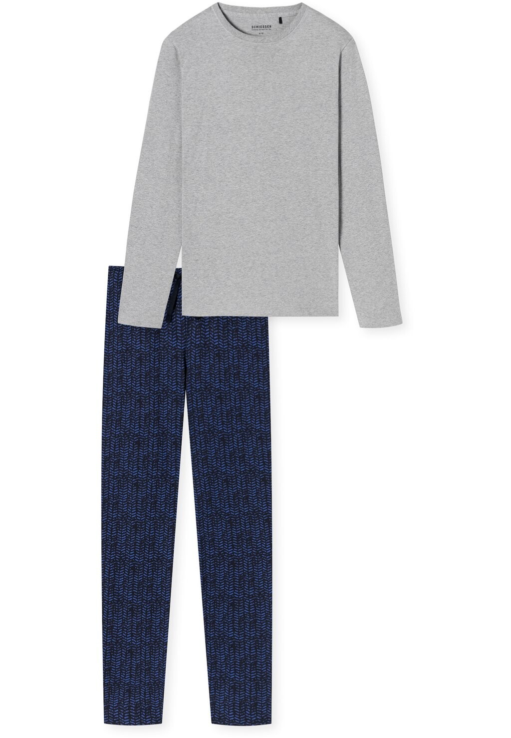 

Пижамный комплект CASUAL SET Schiesser, цвет Mottled Grey