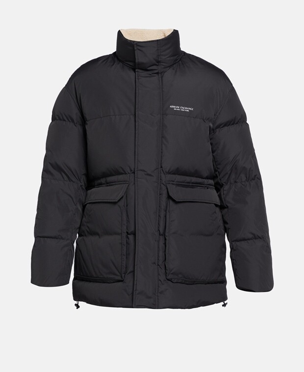 

Пуховик Armani Exchange, черный
