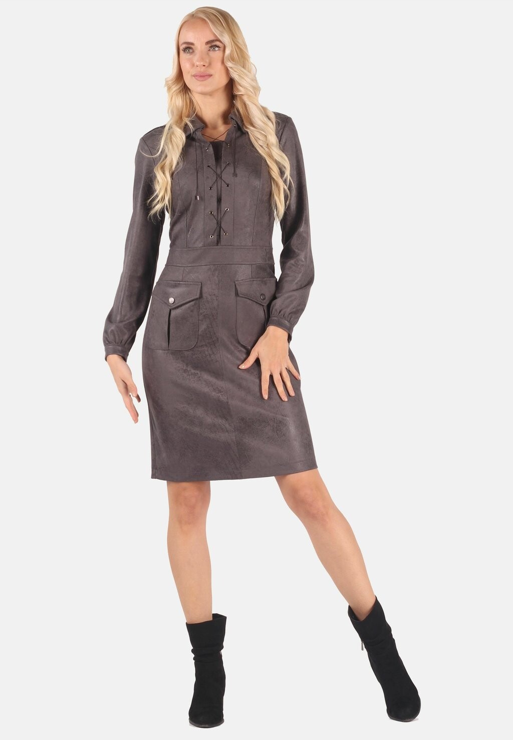 

Коктейльное платье Margo collection, коричневый