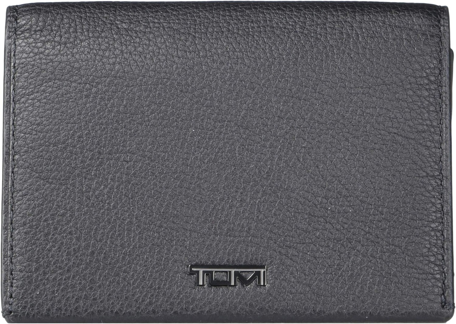 Кошелек Nassau Gusseted Card Case Tumi, цвет Black Textured