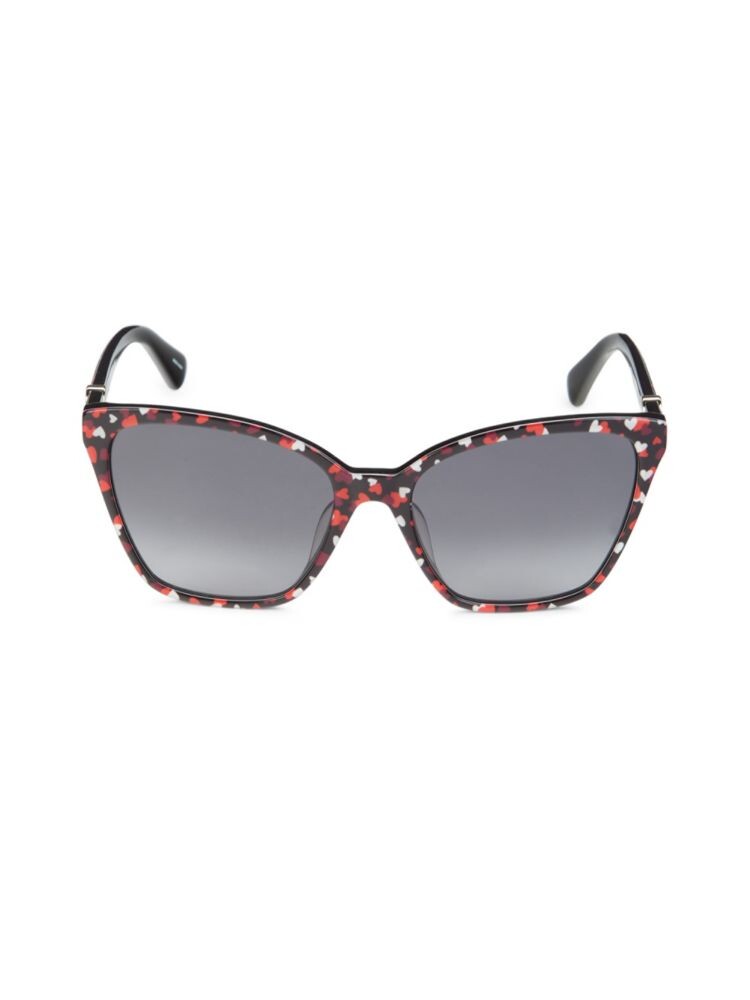 

Солнцезащитные очки-бабочки Amiyah 56MM Kate Spade New York, серый