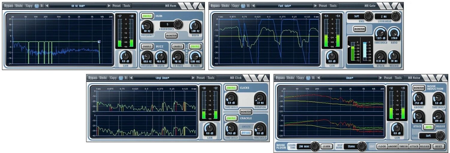

Пакет плагинов WaveArts Master Restoration Suite
