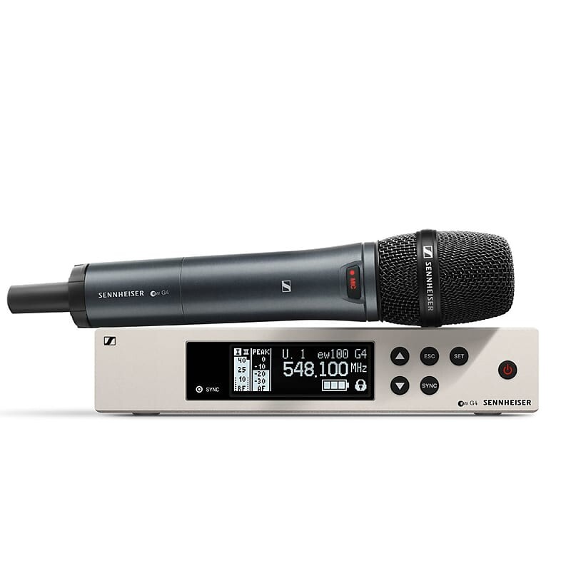 

Микрофонная система Sennheiser EW 100 G4-835-S Wireless Handheld Microphone System (Band A, 516-558 MHz)